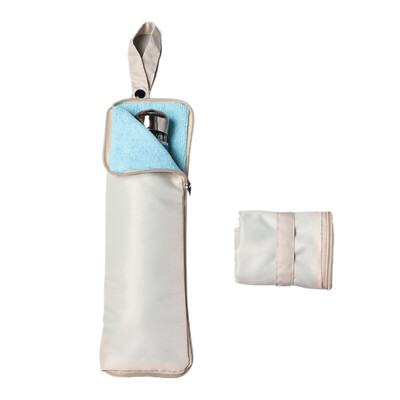 Väikese värske mustriga vihmavarju hoiukott Siduri tüüp Absorbent kokkupandav vihmavarjukott Go Out Kaasaskantav veekindel hoiukott