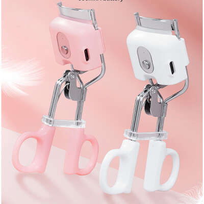 Súkromná značka Nová mini kozmetická make-up USB nabíjateľná elektrická inteligentná ohrievacia prenosná vyhrievaná kulma na mihalnice