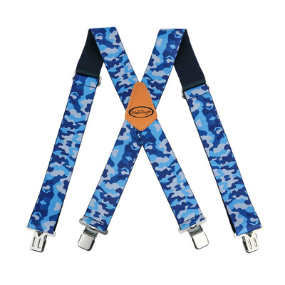 Bretete pentru bărbați MELOTOUGH, complet elastice, cu lățime de 2 inchi X spate, Bretele de lucru rezistente