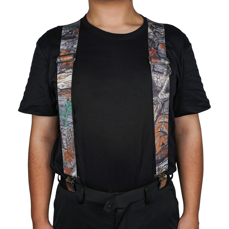 Bretete pentru bărbați MELOTOUGH, complet elastice, cu lățime de 2 inchi X spate, Bretele de lucru rezistente