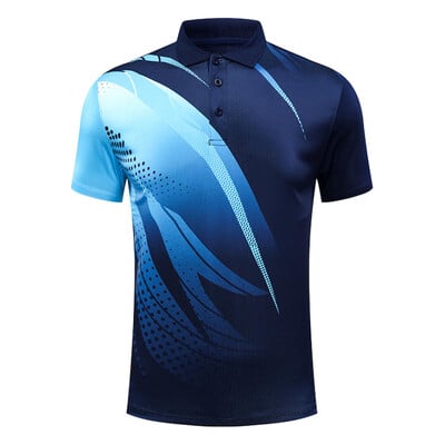 Unisex μπλουζάκι πινγκ πονγκ 2024 Ολοκαίνουργιο κοντομάνικο τένις μπάντμιντον πινγκ πονγκ Τζέρσεϊ Αθλητικά ομοιόμορφα ρούχα προπόνησης