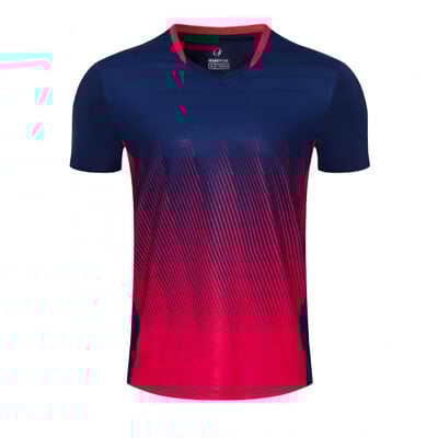 Unisex μπλουζάκι πινγκ πονγκ 2024 Ολοκαίνουργιο κοντομάνικο τένις μπάντμιντον πινγκ πονγκ Τζέρσεϊ Αθλητικά ομοιόμορφα ρούχα προπόνησης