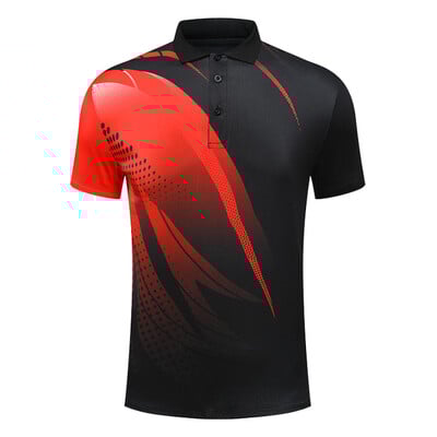 Unisex μπλουζάκι πινγκ πονγκ 2024 Ολοκαίνουργιο κοντομάνικο τένις μπάντμιντον πινγκ πονγκ Τζέρσεϊ Αθλητικά ομοιόμορφα ρούχα προπόνησης