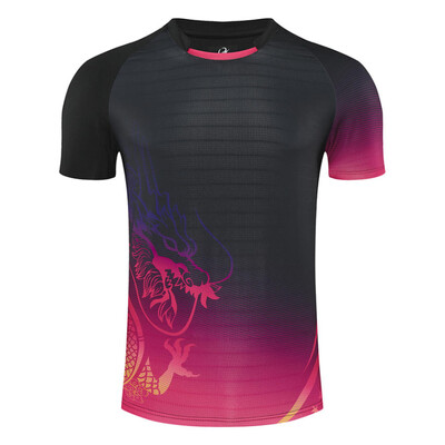 Unisex μπλουζάκι πινγκ πονγκ 2024 Ολοκαίνουργιο κοντομάνικο τένις μπάντμιντον πινγκ πονγκ Τζέρσεϊ Αθλητικά ομοιόμορφα ρούχα προπόνησης