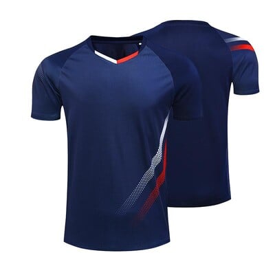 Unisex μπλουζάκι πινγκ πονγκ 2024 Ολοκαίνουργιο κοντομάνικο τένις μπάντμιντον πινγκ πονγκ Τζέρσεϊ Αθλητικά ομοιόμορφα ρούχα προπόνησης