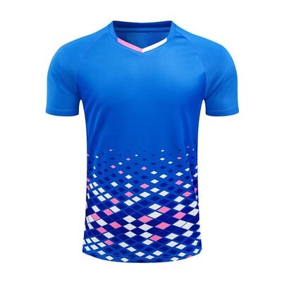 Unisex μπλουζάκι πινγκ πονγκ 2024 Ολοκαίνουργιο κοντομάνικο τένις μπάντμιντον πινγκ πονγκ Τζέρσεϊ Αθλητικά ομοιόμορφα ρούχα προπόνησης