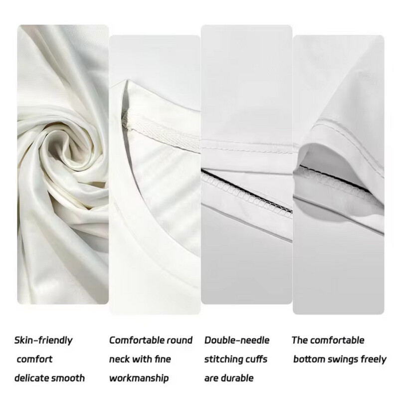 Modes gradienta svītru apdrukas T krekls vīriešiem badmintons galda teniss treniņu apģērbs vasaras topi Ikdienas sporta T-krekli ar O-kaklu