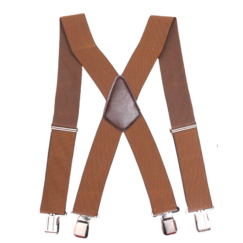 Suaugusiems skirtos 5 cm4 segtukai, madingi vyriški, didelio dydžio, tvirti segtukai, lauko X tipo elastiniai pakabukai, vienspalviai petnešos