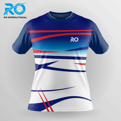 Καλοκαίρι 2024 RO Νέα γυναικεία ρούχα μπάντμιντον πινγκ πονγκ Ανδρικά κοντομάνικα αθλητικά προπόνηση γυμναστικής Μπλουζάκια πινγκ πονγκ