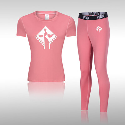 Πουκάμισο τρεξίματος Γυναικείο γυμναστήριο Κορυφαίο αθλητικό ρουχισμό έξω Γυναικείο μπλουζάκι γυμναστικής φόρμα συμπίεσης που αναπνέει γρήγορα