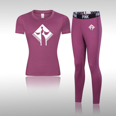 Πουκάμισο τρεξίματος Γυναικείο γυμναστήριο Κορυφαίο αθλητικό ρουχισμό έξω Γυναικείο μπλουζάκι γυμναστικής φόρμα συμπίεσης που αναπνέει γρήγορα