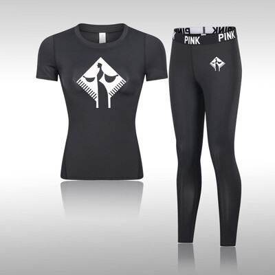 Πουκάμισο τρεξίματος Γυναικείο γυμναστήριο Κορυφαίο αθλητικό ρουχισμό έξω Γυναικείο μπλουζάκι γυμναστικής φόρμα συμπίεσης που αναπνέει γρήγορα