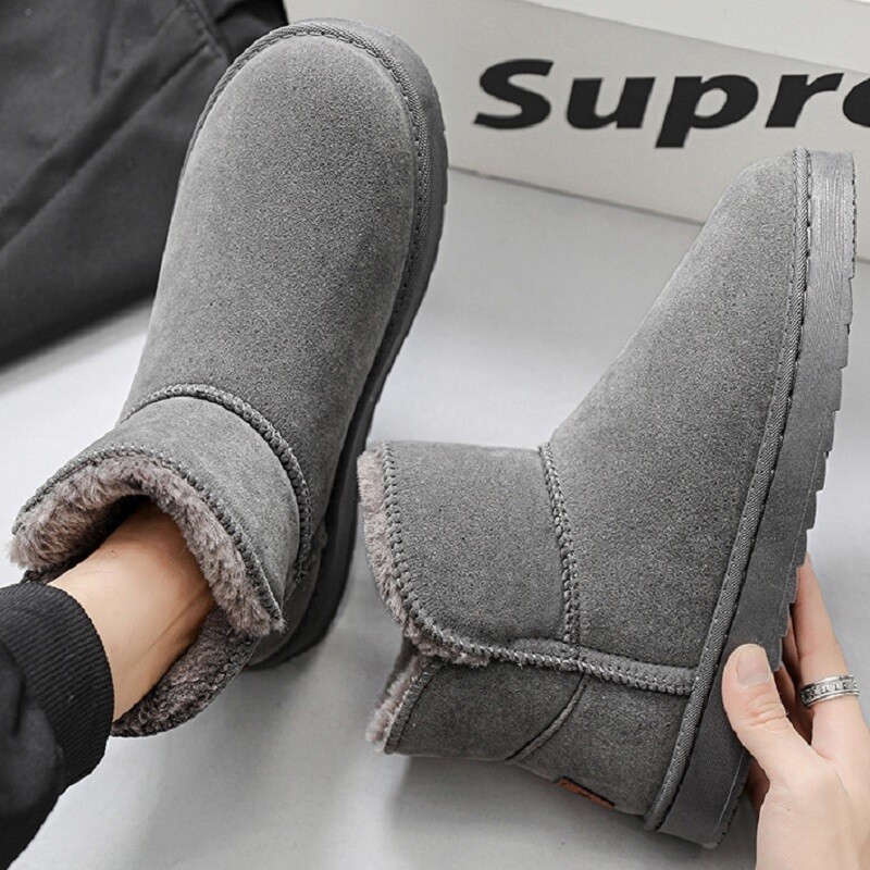 Sieviešu zābaki ziemas augstas kvalitātes neslīdoši zābaki vīrietis Sniega zābaki 2024 vīriešu ziemas zābaki Āra ūdensizturīgie puszābaki sievietēm