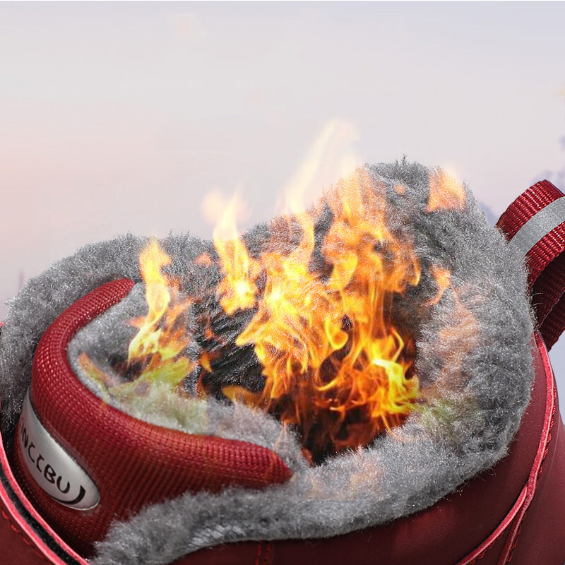 Zābaki Vīriešu Sieviešu Slip On Ziemas Apavi Vīriešiem Ūdensnecaurlaidīgi Puszābaki Ziemas Zābaki Vīriešu Sniega Botines Pārgājienu Zābaki Sieviešu 2024. g.