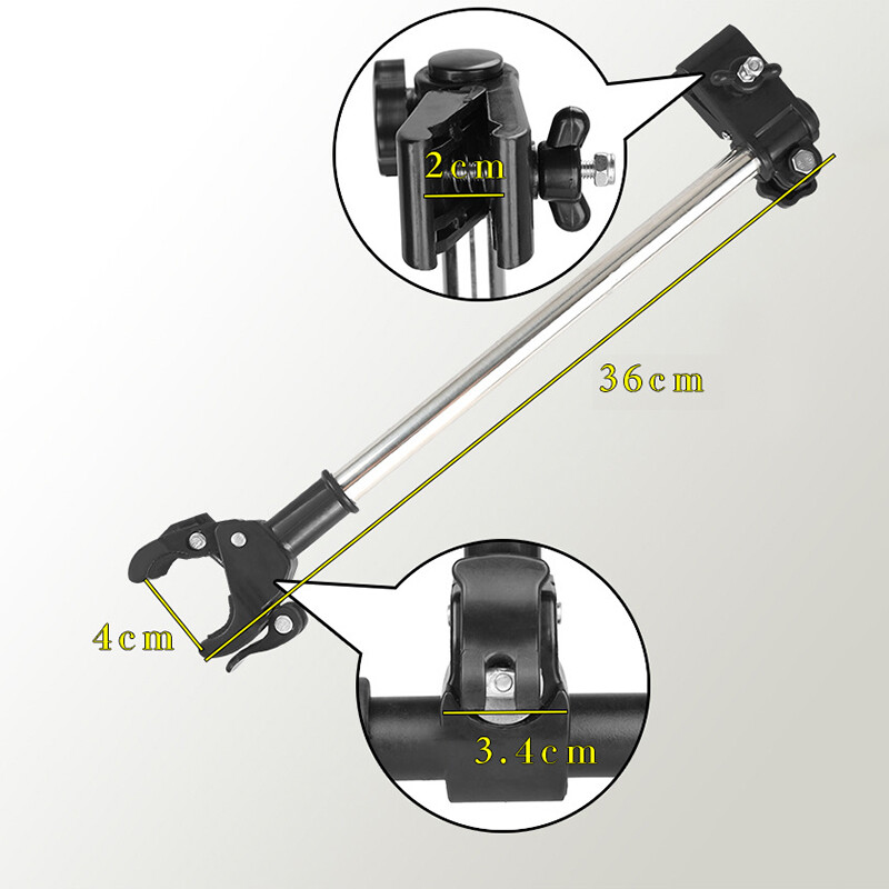 Dviračio vežimėlio kėdės skėčio strypo laikiklio tvirtinimo stovas Vežimėlio vežimėlio skėčio jungties laikiklis lietaus įrankių įrankis lauke