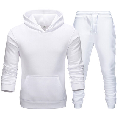 2024. gada pavasara rudens vīriešu treniņtērps, džemperis ar kapuci + sporta bikses, sporta tērps, ikdienas skriešanas sporta apģērbs, 2 gab. vīriešu ielas apģērba komplekti