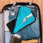 Sugeriantis sulankstomas skėčio krepšys Vandenį sugeriantis skėčių nešiojimo krepšys, vandeniui atsparus skėčio laikymo užvalkalas Lietingos dienos aksesuaras