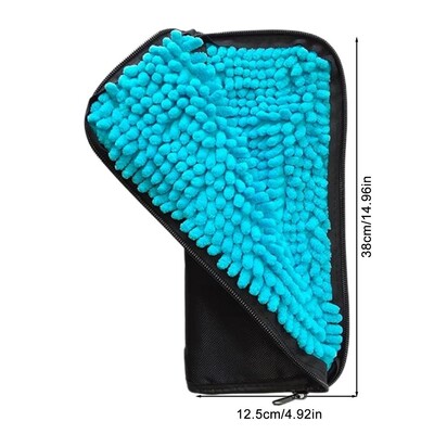 Sugeriantis sulankstomas skėčio krepšys Vandenį sugeriantis skėčių nešiojimo krepšys, vandeniui atsparus skėčio laikymo užvalkalas Lietingos dienos aksesuaras