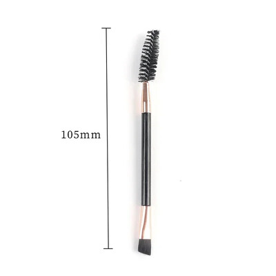 1/3db Puha szemöldökkefe szempilla kefe Professzionális kontúrozó szemöldök szemceruza smink ecsetek Eyes Blending kozmetikai ecsetek