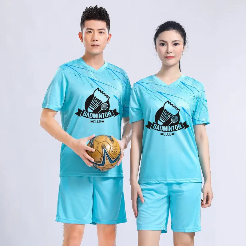 Tenis de masă pentru adulți, cu mânecă scurtă, costum de competiție de vară, cămașă cu rachetă de ping-pong, cu uscare rapidă, vestă pentru alergare