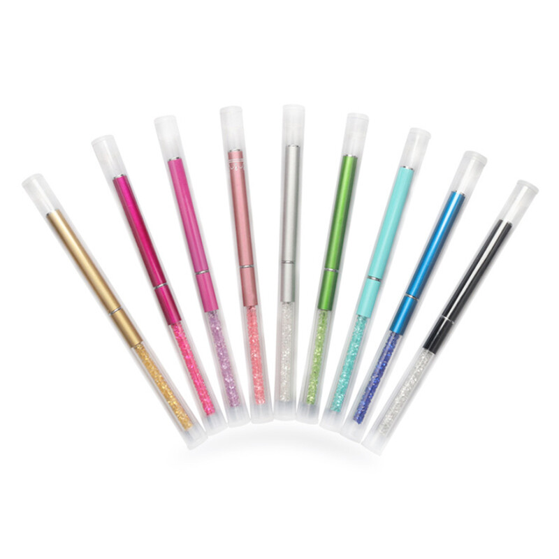 Skropstu birste Atkārtoti lietojama Spoolie Micro uzacu skropstu birste pieaudzēšanas piederumi Skropstu zizli aplikators grims skropstu birstītes