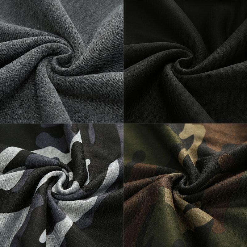 Trening pentru bărbați de camuflaj Hanorace sport Pantaloni Set două piese Costum sport în aer liber Costum de jogging casual Hanorace