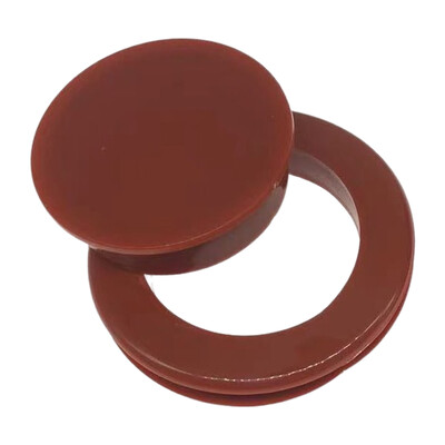 Silikono skėčio storesnės skylės žiedo kištuko ir dangtelio rinkinys stikliniam lauko terasos paplūdimio stalui skaidrus