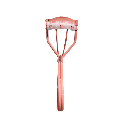 Rozā skropstu atlokotājs ar skropstu ķemmi Rokā turams Ilgnoturīgs Metāla Skropstu Atlocīšanas Saspraude Big Eye Kosmētikas instrumenti Sieviešu skaistumkopšanas instrumenti