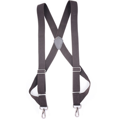 Lieljaudas sānu saspraudes āķis Trucker balstiekārtas vīriešiem darbam 3,5 cm plats X forma regulējams elastīgs bikses džinsi lencēm siksnas jostas