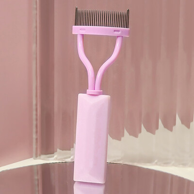 1 τεμ. Διαχωριστής βλεφαρίδων Μεταλλικά δόντια Πτυσσόμενα Μακιγιάζ Μακιγιάζ Βλεφαρίδες ομορφιάς Ανοξείδωτη χτένα μάσκαρα για μπούκλες Εργαλείο μακιγιάζ