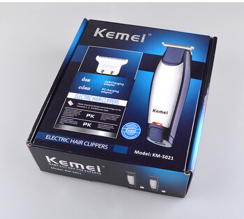 KEMEI Engraving 5021KM-5021 Electric Clipper Electric Hair Clipper Oil Head Hair Clipper Shaver T-blade