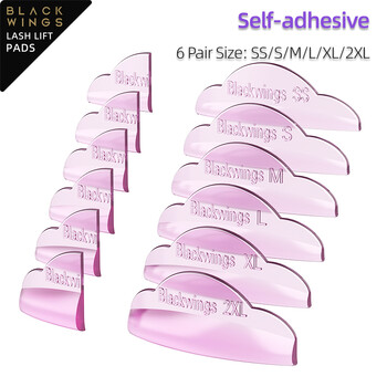 SUPER 6Sizes Eyelash Perming Curler Lift Pads Eyelash Perm Pads Rods For LashLift Silicone for Eylashes Makeup Beauty Too