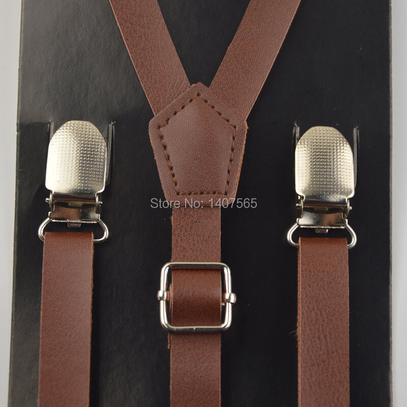 Bretele pentru bretele femei maro și negru de înaltă calitate, lățime de 15 mm, bretele din piele PU bărbați/femei pentru bărbați 115 cm