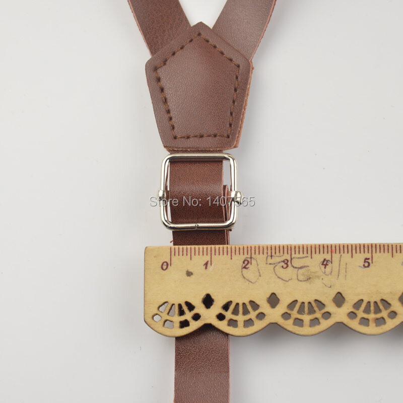 Bretele pentru bretele femei maro și negru de înaltă calitate, lățime de 15 mm, bretele din piele PU bărbați/femei pentru bărbați 115 cm