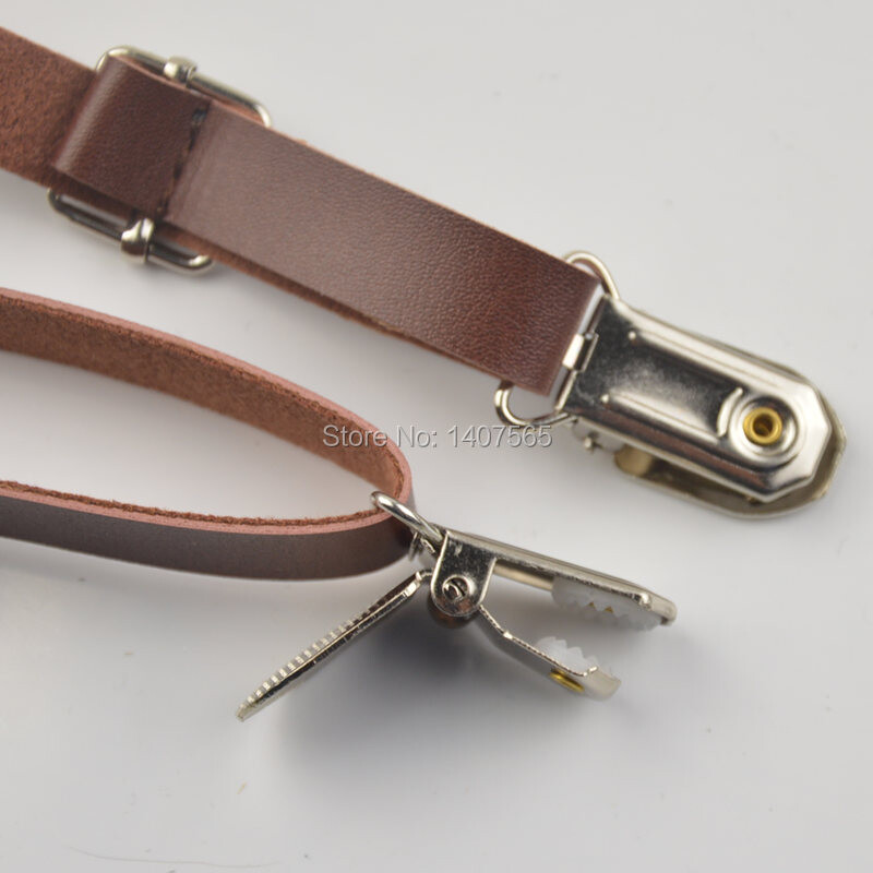 Bretele pentru bretele femei maro și negru de înaltă calitate, lățime de 15 mm, bretele din piele PU bărbați/femei pentru bărbați 115 cm