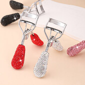 Bling strass gene ondulator cristal strălucitor curling gene cu unghi larg Clip cosmetică frumusețe machiaj gene instrument