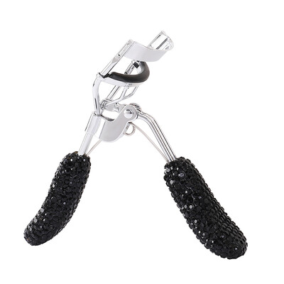 Bling strass gene ondulator cristal strălucitor curling gene cu unghi larg Clip cosmetică frumusețe machiaj gene instrument