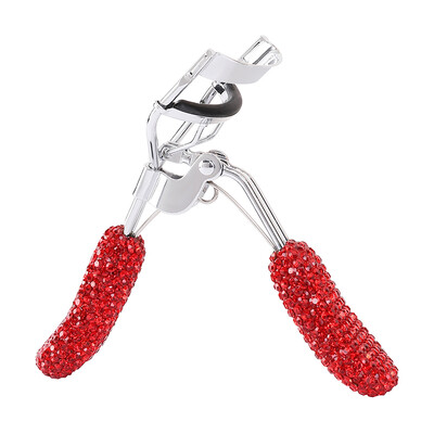 Bling strass gene ondulator cristal strălucitor curling gene cu unghi larg Clip cosmetică frumusețe machiaj gene instrument