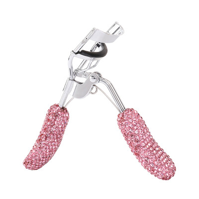 Bling strass gene ondulator cristal strălucitor curling gene cu unghi larg Clip cosmetică frumusețe machiaj gene instrument