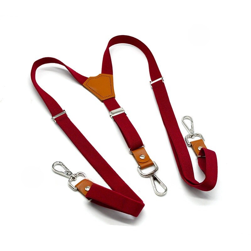 Felnőtt nadrágtartók 2cm 3 Clip Fashion Csíkos merevítő Magas elasztikus állítható Retro Party Esküvői Kiegészítők Jaj öv férfiaknak