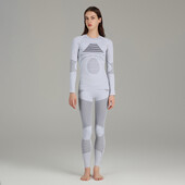 2023 téli új síalsónemű Meleg szűk női síalsónemű szett meleg verejtékelvezető, légáteresztő, gyorsan száradó ruhák kompressziós
