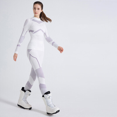 Žene Djevojke Skijaški set donjeg rublja Fitnes Termalna teretana Skijanje Snowboarding Planinarenje Jogging Sport Trčanje Joga Vježbe Odijelo Duge gaće