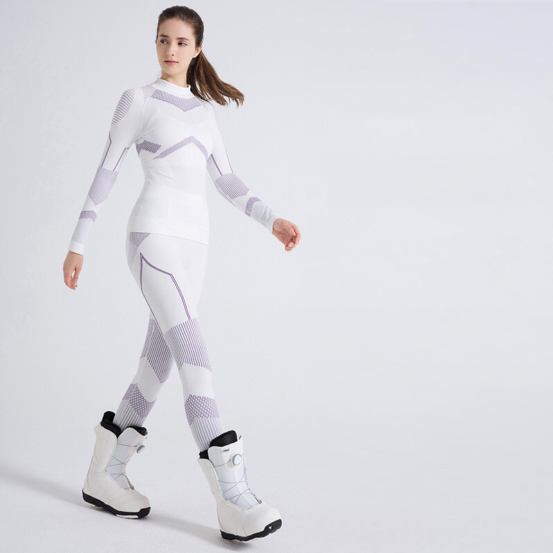 Žene Djevojke Skijaški set donjeg rublja Fitnes Termalna teretana Skijanje Snowboarding Planinarenje Jogging Sport Trčanje Joga Vježbe Odijelo Duge gaće