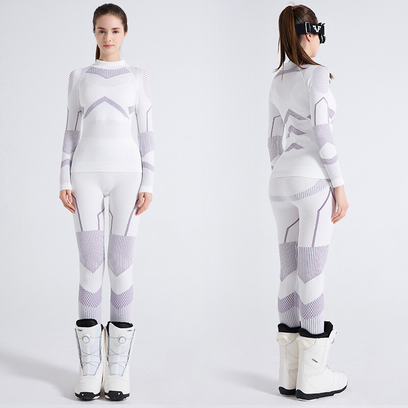 Žene Djevojke Skijaški set donjeg rublja Fitnes Termalna teretana Skijanje Snowboarding Planinarenje Jogging Sport Trčanje Joga Vježbe Odijelo Duge gaće