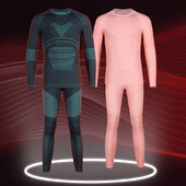 Téli gyorsan száradó fiúk sí fehérnemű készlet kültéri sport lány snowboard szettek felső nadrág 2 db gyerek motorosszán ruhák