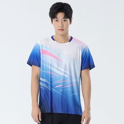 Unisex majica za stolni tenis Profesionalna prozračna sportska majica za badminton Muškarci Žene Brzo sušeća majica za vježbanje za ping pong