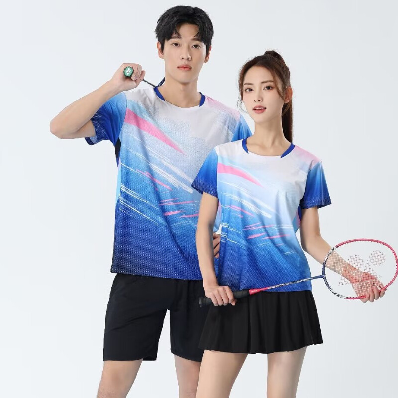 Unisex majica za stolni tenis Profesionalna prozračna sportska majica za badminton Muškarci Žene Brzo sušeća majica za vježbanje za ping pong