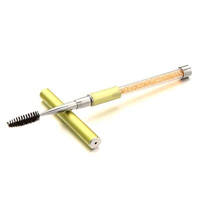 Visokokvalitetna četkica za trepavice Kristalni dugi vijak Uvijač za trepavice Češalj za obrve Četkica za šminku Maskara Šareni kozmetički alat