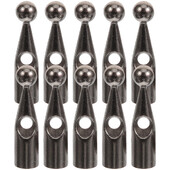 10 vnt skėčio uodegos karoliukai pakaitiniai skėčio karoliukai metaliniai skėčio uodegos karoliukai skėčio kaulo apdangalai Universalūs skėčio uodegos karoliukai