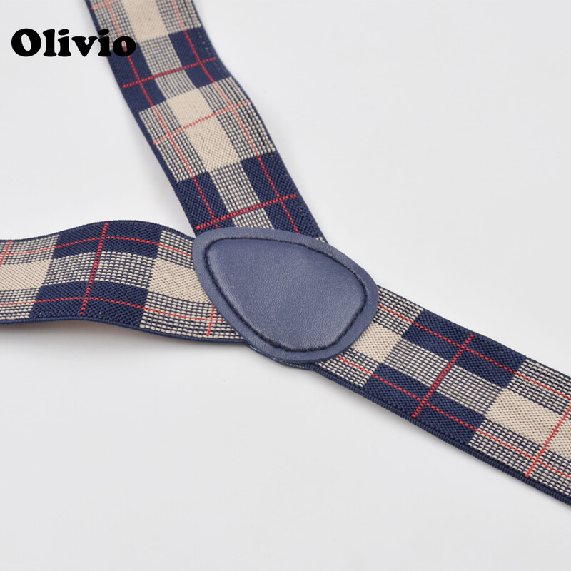 120 cm-es férfi uniszex csíptetős merevítők, elasztikus 3,5 cm széles fekete, fekete alapon s12 nagyobb nadrágtartók, Y-hátú, vállpántos kockás nagykereskedés